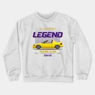 Street Tuners Yellow Del Sol JDM Crewneck Sweatshirt